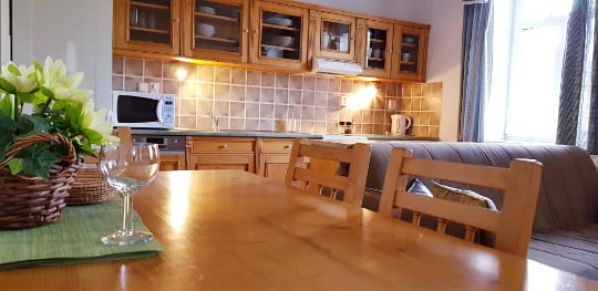 Apartmán Černý Důl Obyvací pokoj 1